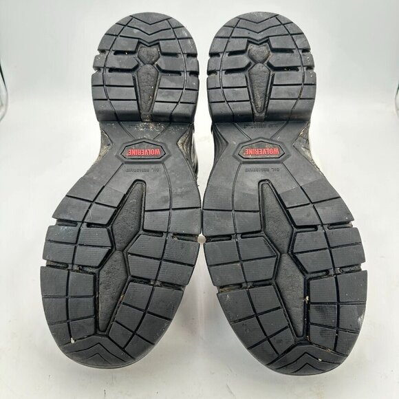 Wolverine Merlin Men Sz 12M Brown Leather Composite Toe 6" Waterproof Work Boot - Picture 10 of 14